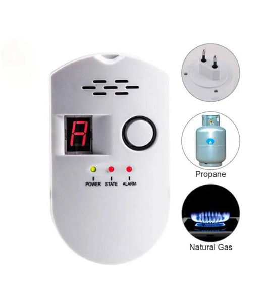 Alarme Anti-Fuite de Gaz Butane/Propane – Sécurité 24h/24
